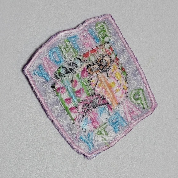 VTG Iron On Patch, Birthday Party Presents - Picture 3 of 6